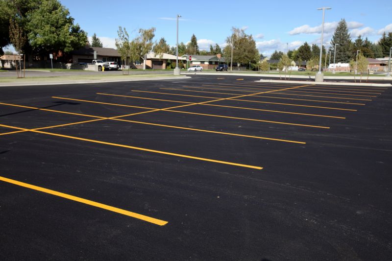 Freshly Resurfaced Lot